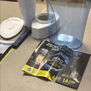 Blue Water Filter Pitcher